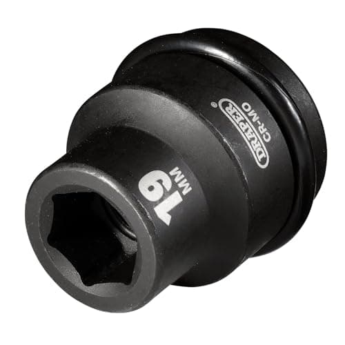 Image of Draper 28660 Expert Hi-Torq 6 Point Impact Socket, 3/4" Square Drive, 19mm , Blue