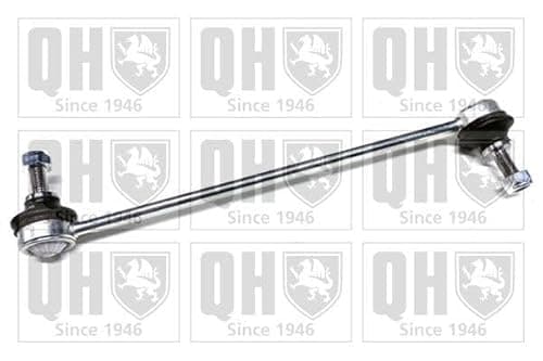 Image of Quinton Hazell Stabiliser Link - QLS3614S - Single Bar Fits Front Axle Left or Right, Rear Axle Left or Right - OEM Quality Direct Fit Replacement - Length: 294mm - Finish: Powder-Coated