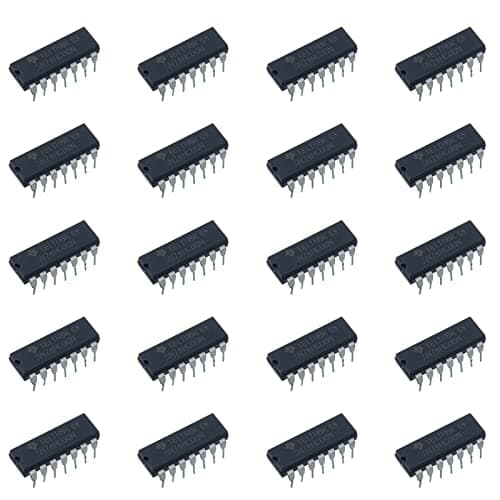 Image of Horinktor 20pcs 74HC00N 74HC 74 Quad 2-Input NAND Gate High-Performance Silicon-Gate CMOS IC,DIP-14.