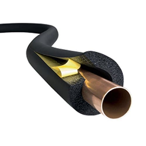 Image of Armaflex Self Seal Pipe Insulation Lagging Black Nitrile Foam Class O 2m-15mm-13mm-Wall