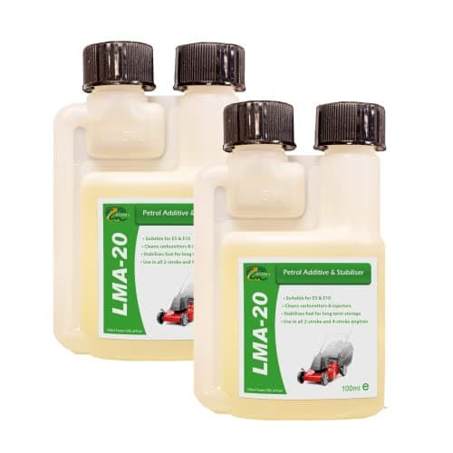 Image of HYDRA LMA-20 100mlx2 Fuel Fit Petrol Injector Cleaner Additive & Stabiliser for all 2-Stroke and 4-Stroke Engines