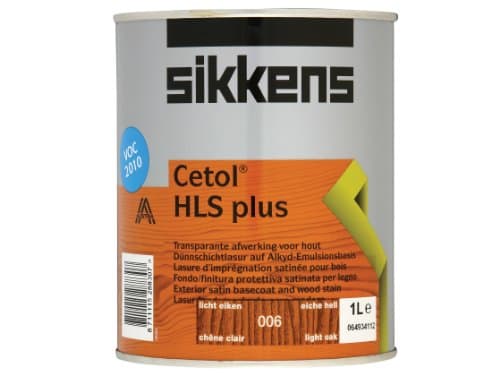Image of Sikkens SIKCHLSPLO 1L Cetol HLS Plus Translucent Woodstain Light Oak
