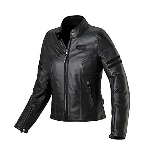 Image of SPIDI Motorcycle Leather Jacket, Black, 50