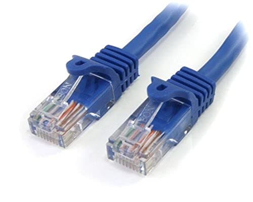 Image of StarTech.com Cat5e Ethernet Cable75 ft - Blue - Patch Cable - Snagless Cat5e Cable - Long Network Cable - Ethernet Cord - Cat 5e Cable - 75ft (RJ45PATCH75)