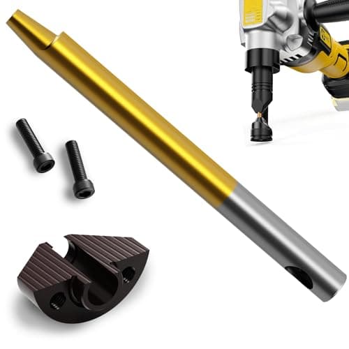 Image of Titanium Plated HSS Nibbler Punch, A-83951 Replacement Punch Bit Compatible with Makita 16 Gauge Nibbler JN1601 LXNJ01 LXNJ01Z XNJ01 XNJ01T XNJ01Z, High Hardness Cutting Tool for Metal Sheets