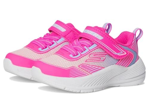 Image of Skechers Girl's Trainer - MICROSPEC Advance Oasis Point - Pink, 9