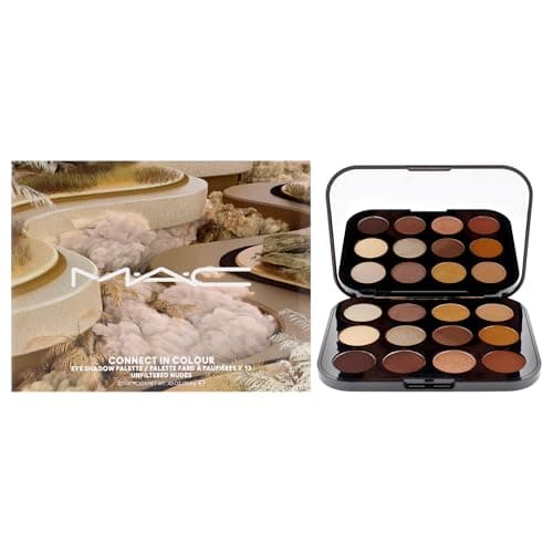Image of MAC Connect In Colour Eye Shadow Palette Unfiltered Nudes 12.2g