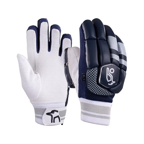 Image of Kookaburra 6.1 T/20 - Navy Cricket Batting Gloves - Adult Right hand