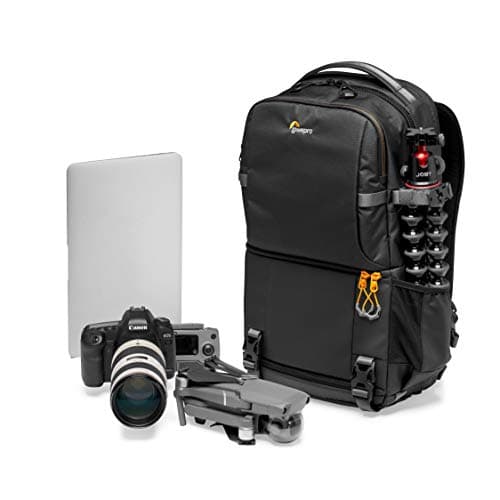 Image of Lowepro Fastpack BP 250 AW III Camera Backpack - QuickDoor Access, fits 13 Inch Laptop, Compartment for DSLR accessories- Camera Bag for Mirrorless or DSLR - 300D Ripstop - Black
