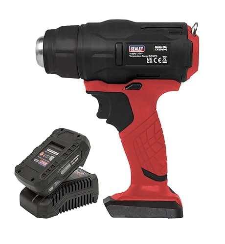 Image of Sealey CP20VHGKIT 20V Cordless Hot Air Gun Kit