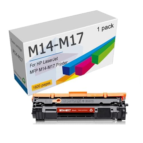 Image of M14-M17 high yield Toner Cartridges Compatible for HP LaserJet Pro M14-M17 PCLmS Printers, black toner 1600 Page Yield,Black-1 pack