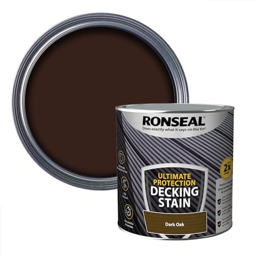Image of Ronseal Ultimate Protection Decking Stain Dark Oak 5L