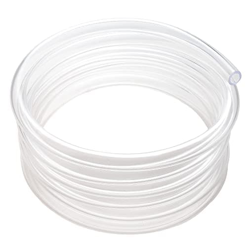 Image of 10mm ID x 13mm OD - 10m Length PVC Clear Hose Vinyl Tubing, Food Grade Plastic Flexible Tube Pipe for Transfer Water Oil air