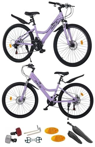 Image of 20”, 22", 24", 26 Inch Mountain Bike, Teenager Bicycle, Child and Adult MTB, Sport’s Cycle,15 KG Lightweight, 21 Speed, Dual Disc Brakes, New (26 Inch)