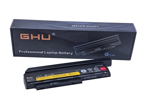 Image of GHU New Battery 44++ 9-Cell 94 WH 0A36307 0A36282 0A36283 0A36283 0A36307 Compatible with Lenovo ThinkPad Notebooks X220 X220i X230 0A36281 45N1027 45N1029
