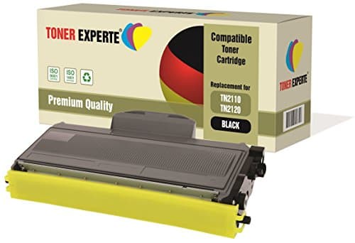 Image of TONER EXPERTE® Compatible with TN2110 TN2120 Premium Toner Cartridge for Brother DCP-7030, DCP-7040, DCP-7045N, HL-2140, HL-2150, HL-2170, HL-2170W, MFC-7320, MFC-7340, MFC-7440N, MFC-7840W