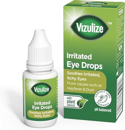 Image of Vizulize Irritated Eye Drops, 10ml Soothing Itchy Eyes