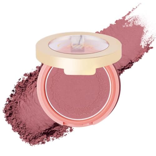 Image of Oulac Matte Dirty Pink Blush for Cheeks, Long-Lasting Blusher Makeup, Fade & Sweat-Resistant, Vegan & Cruelty-Free, N11 Fatal Seduction