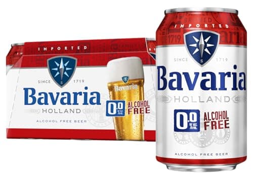 Image of Bavaria 0.0 Percent Original Alcohol Free Beer 24 x 330 ml Cans