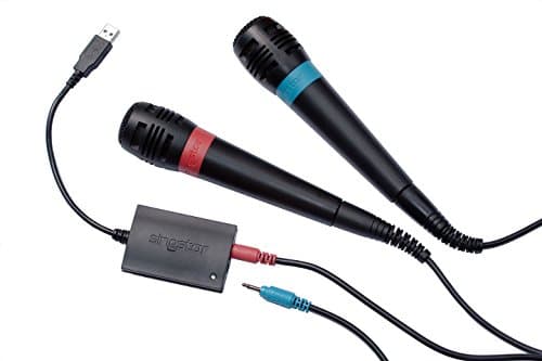 Image of Pair Of SingStar Wired Microphones (PS2/PS3/Ps4)