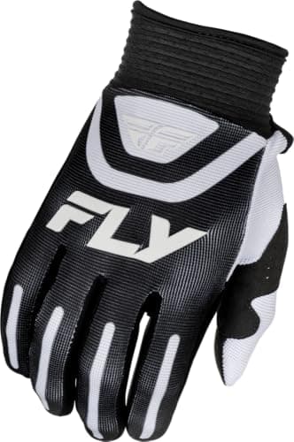 Image of Fly Racing Men's F-16 Gloves (Black/White, Medium)