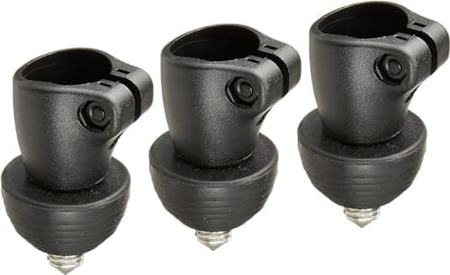 Image of Manfrotto 22SPK3 Tripod Feet (Set of 3), Black