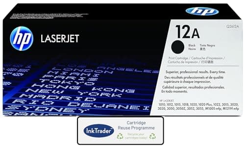 Image of Ink Trader HP Q2612A 12A Original LaserJet Cartridge, Black, Single Pack
