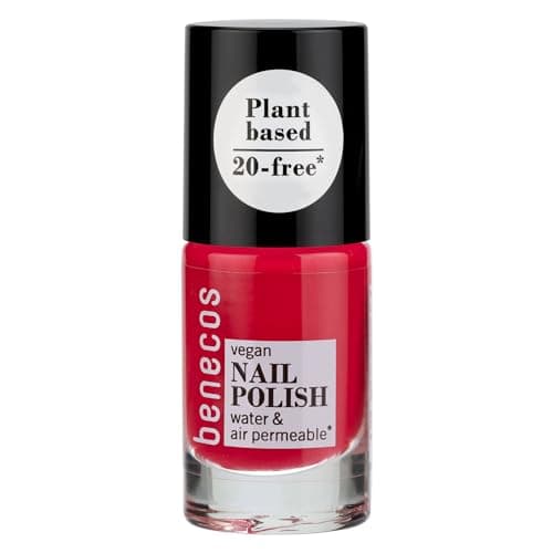 Image of Benecos Natural Cosmetics - Nail Polish - 20FREE - water permeable - 5ml - hot summer