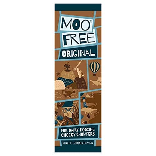 Image of 15 x Moo Free Dairy Free & Vegan Milk Chocolate Bars (20g)