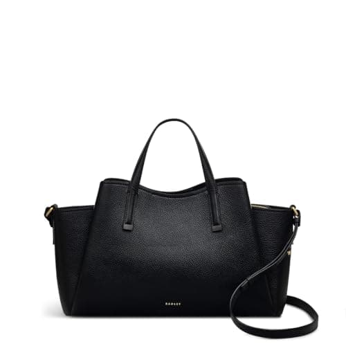 Image of RADLEY London Blake Gardens Women's Leather Large Ziptop Top Handle, Black