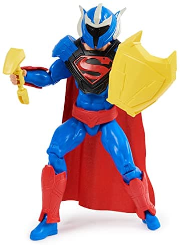 Image of DC Comics, Superman Man of Steel Action Figure, DC Adventures, 30.48cm, 9 Accessories, Collectible Superhero Kids’ Toys for Boys and Girls, Ages 4+