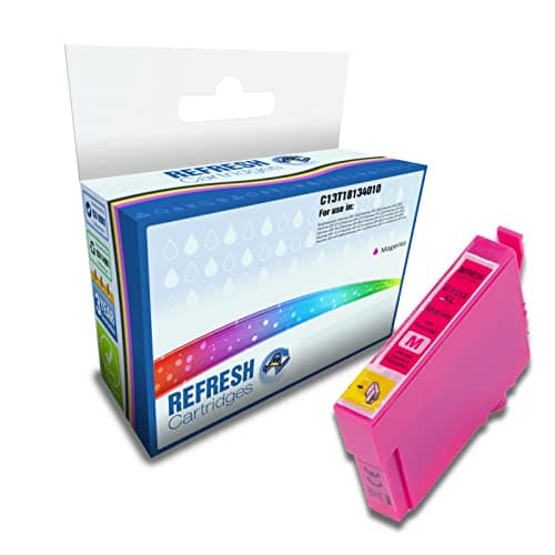 Image of Refresh Cartridges Remanufactured Ink Cartridge Replacement for Epson 18XL / T1813 / C13T18134010 (Magenta)