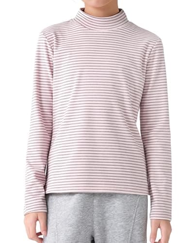 Image of KAKU NANU Girls Long Sleeve Tops T Shirt Striped Pink Top Kids 14 15 Years
