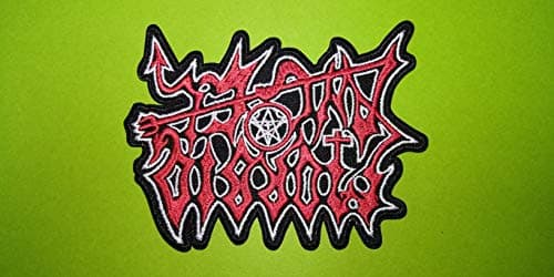 Image of BLUE HAWAI M455 Morbid Angel Patch 10 x 8 cm
