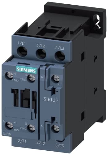 Image of Siemens AC3 15 kW Contactor 1 NA + 1NC AC 24 V S0 Screw