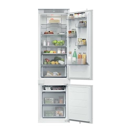 Image of Hoover H-Fridge 400 Integrated Fridge Freezer, E Rated, Total No Frost, hOn App Connectivity, Circle Fresh Technology, 284L Total Capacity, White, 54x55x193.5 cm - HONBQT3519EWK-UK