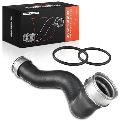 Image of Frankberg Intercooler Turbo Hose Pipe Tube with Retaining clip Left Upper for C-Class W203 S203 C200 C220 CL203 C200 C220 C30 CLK C209 270 2.2L 2.7L Diesel 2000-2009 2035282982