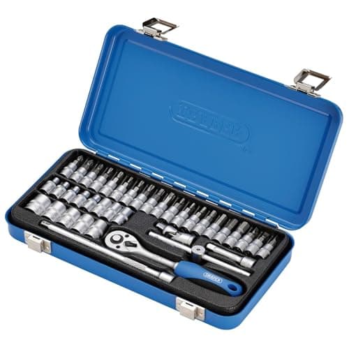 Image of Draper 16366 1/4" Square Drive Metric Socket 38 Piece Set