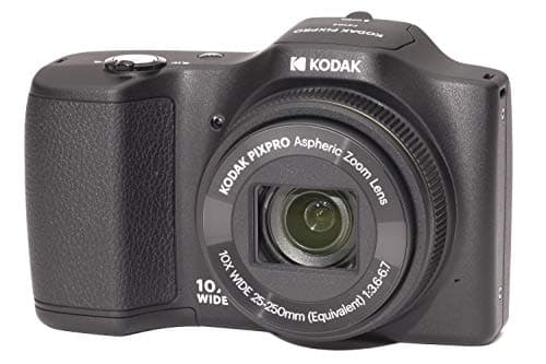 Image of Kodak - FZ102-BK Compact Camera - 10x Zoom - 16.15 MP - Black