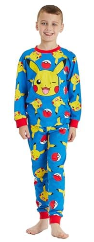 Image of Boys Pokemon Pyjamas Pikachu Gamer Gaming Pyjamas (Pokemon - Patterned, 8-9 Years)