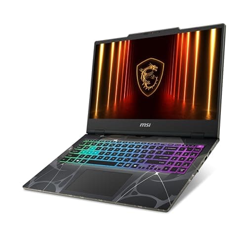 Image of MSI Cyborg 15 Gaming Laptop| Intel Core™ 7 240H | NVIDIA GeForce RTX 5060 | 15.6'' FHD 144Hz Screen |16GB DDR5 RAM | 1TB SSD | Windows 11 Home | Translucent Black
