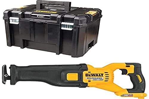 Image of DeWalt DCS389NT 54v XR FLEXVOLT Brushless Reciprocating Saw Body Only in TSTAK Carry Case