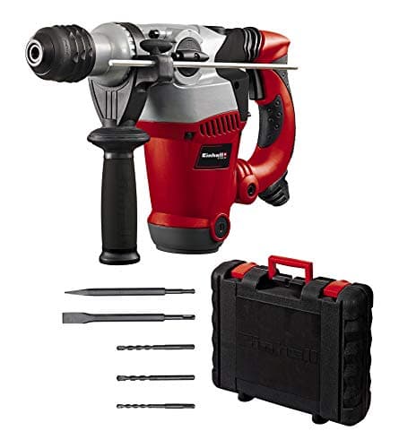 Image of Einhell RT- RH 32 Rotary Hammer Drill | SDS Plus 3-in-1 Drill - Drilling/Pneumatic Impact Drilling/Chiselling | 1250W, 3.5 Joule Impact Force, Electronic Speed Control