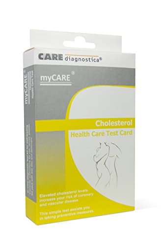 Image of myCARE Cholesterol Finger Prick Blood Test Kit for Total Cholesterol Level