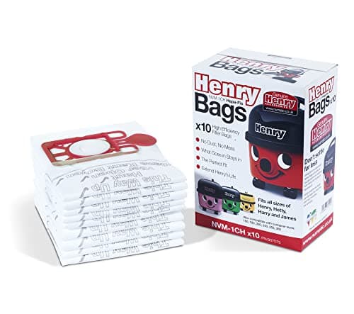 Image of Henry Hepaflo Vacuum Cleaner bags, White, 10 pieces