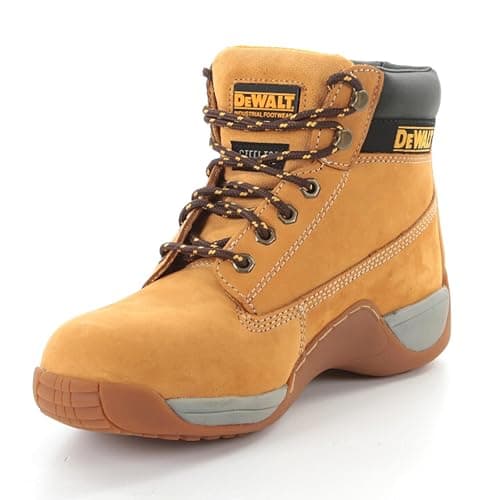 Image of DeWalt Men's Apprentice Hiker Nubuck Boots Wheat UK 4 EUR 37, Wheat, UK
