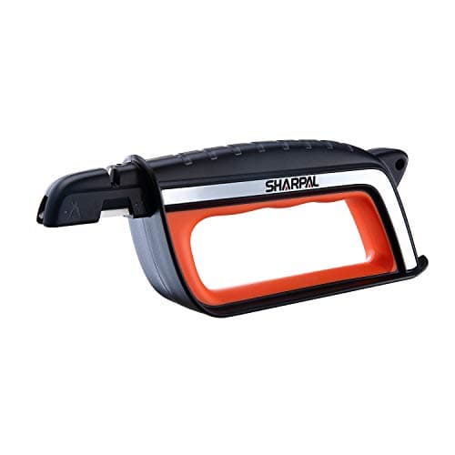 Image of SHARPAL 103N All-in-1 Knife and Garden Tool Blade Sharpener, Sharpening and Honing Shears, Secateurs, Lawn Mower Blade, Axe, Pruner, Scissors, Outdoor and Kitchen Knives