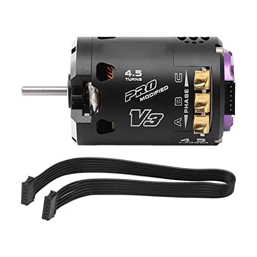 Image of 540 V3 Sensored Brushless Motor 4.5T Modified for RC Racing Car Inductive Brushless Motor