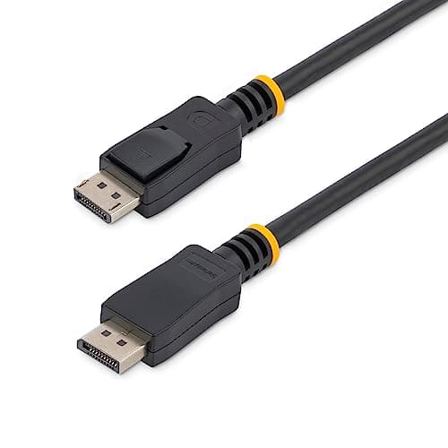 Image of StarTech.com 2m (6ft) DisplayPort 1.2 Cable - 4K x 2K Ultra HD VESA Certified DisplayPort Cable - DP to DP Cable for Monitor - DP Video/Display Cord - Latching DP Connectors (DISPL2M)