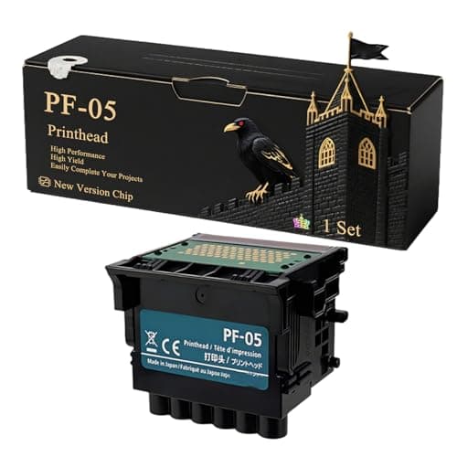 Image of PF-05 Printhead Compatible for Canon imagePROGRAF iPF6400SE iPF8300 iPF8300s iPF8400 Printers, With Chip, 20000 Pages, Vibrant Colours (1 Set)